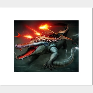 Fire Dragon 1a Posters and Art